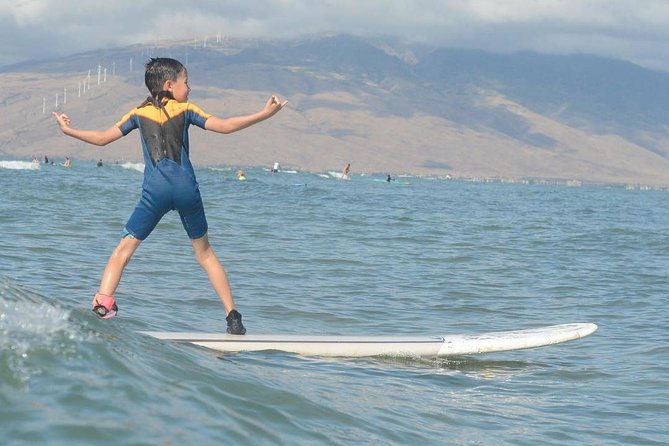 Private Surf Lessons for Beginners in Kihei at Kalama Park - Meeting at Surf Yoga Maui in Kihei