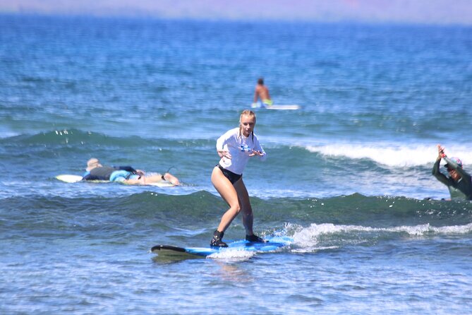 Private Surf Lessons in Lahaina, Maui - Meeting at Ukumehame Beach Park