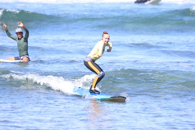 Private Surf Lessons in Lahaina, Maui - Moving from practice to the water