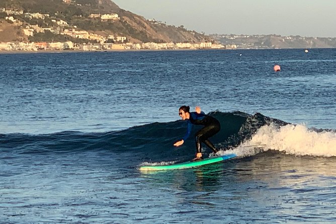 Private Surf Lessons in Malibu - The first 15 to 20 minutes on the sand