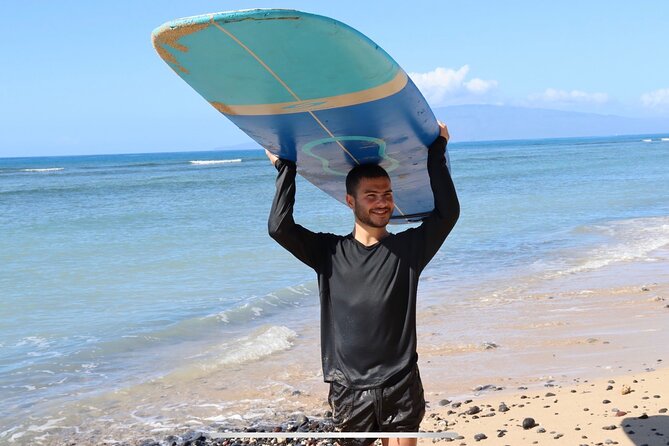Private Surf Lessons in Maui - The 90-minute lesson, from sand to first waves