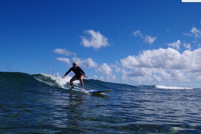 Private Surf Lessons in North Shore Oahu - The value of $135 per person