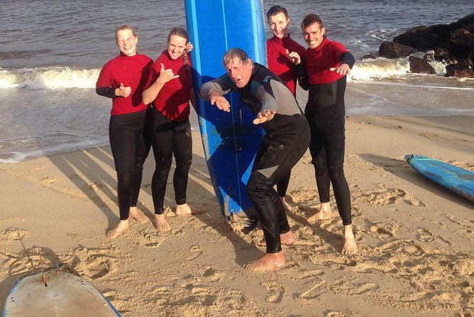 Private Surf Lessons Kool Katz 1 Day - Meeting at Shirley Street and getting ready