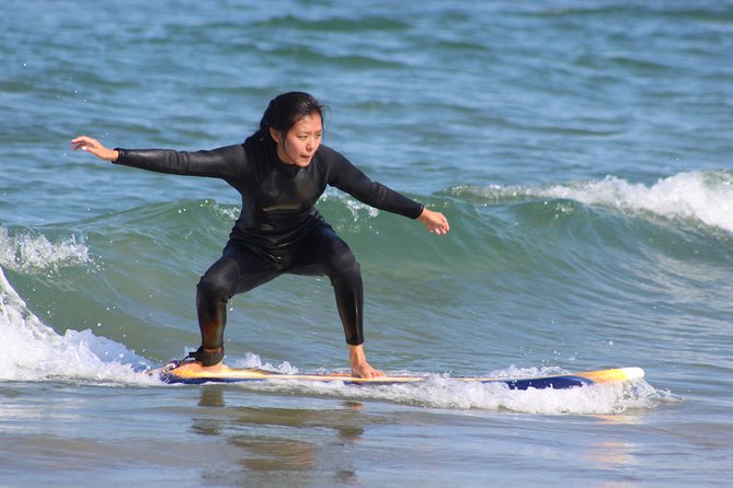Private Surfing Lesson in Santa Monica - A good fit for children, teens, and families