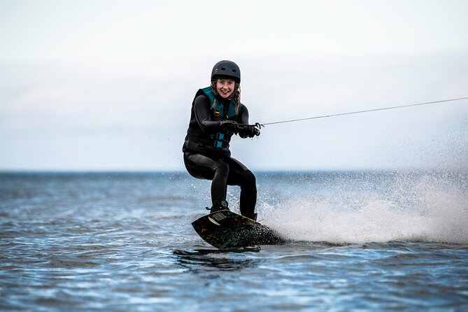 Private wakeboarding or waterskiing trip in Westfjords - Learning the basics before you hit the water