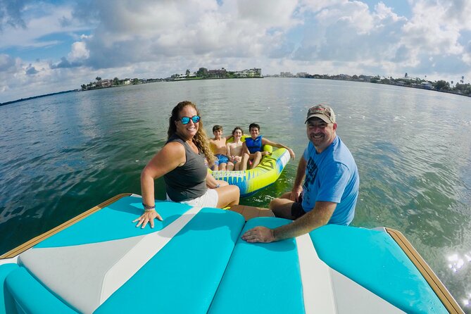 Private Wakesurf, Wakeboard and Tubing- Clearwater Beach - Tubing is the easy group favorite