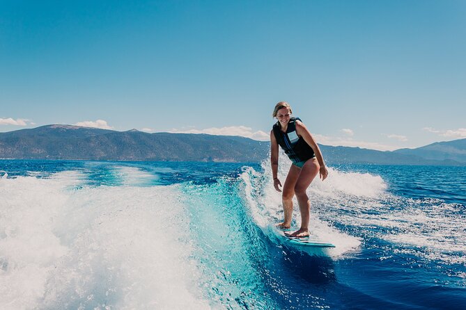 Private Wakesurf/Wakeboard Boat Charter Lake Tahoe - Key points to know before you book
