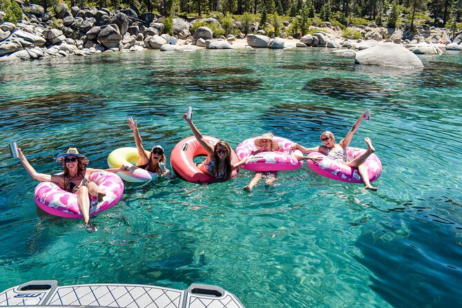 Private Wakesurf/Wakeboard Boat Charter Lake Tahoe - Starting from Venice Drive in South Lake Tahoe
