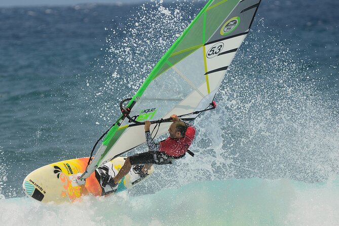 Private Windsurf Experience in Puerto Rico - Starting on the Beach Before Getting Wet