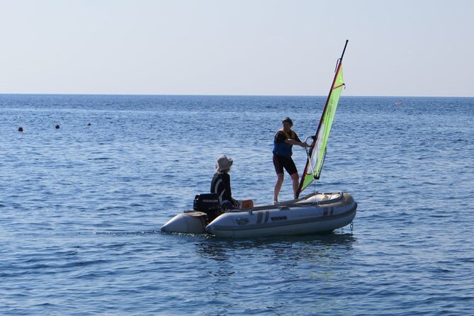 Private windsurf lesson in Lardos/Rhodes - Sabina and Albert bring a personal touch