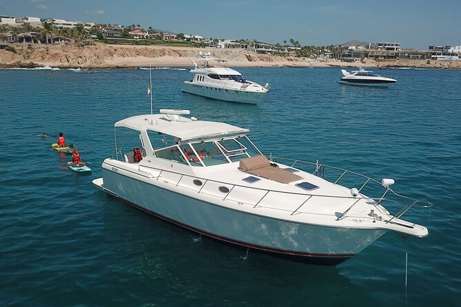 Private Yacht Cruise 4 Hour- Snorkeling & Paddle Boarding - Seeing Cabo’s Arch from the water