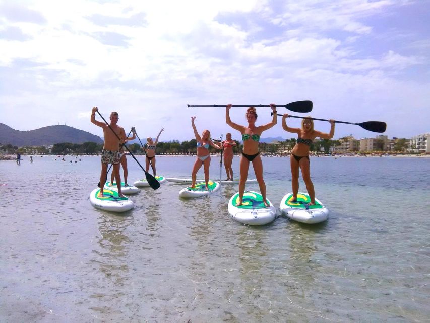 Puerto de Alcudia: Stand-Up Paddleboard Lesson - Starting at the Wind Pirates center in Puerto de Alcudia