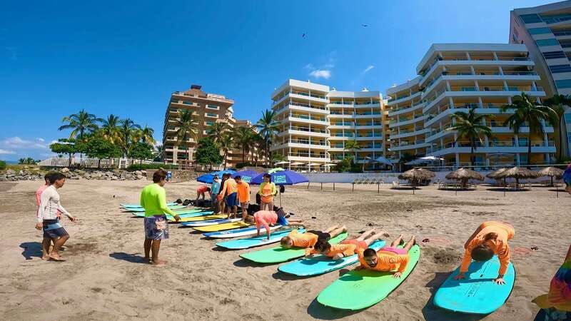 Puerto vallarta and Nayarit: surf lessons - What is included for the $112 price