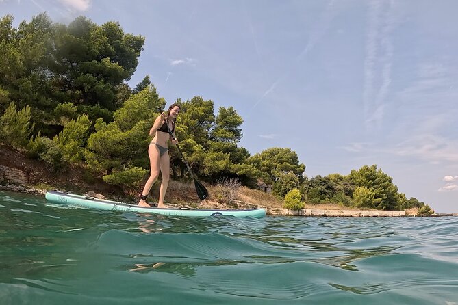 Pula: Half-Day Sailing with Drinks, SUP & GoPro (Max 6 Guests) - Skipper David and the tone onboard