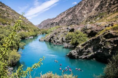Queenstown: White Water Surfing Along the Kawarau River