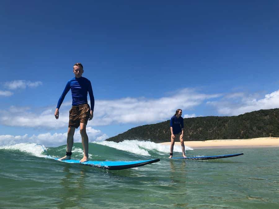 Rainbow Beach: 4WD Beach Drive Adventure and Surf Lesson - Key points to know before booking