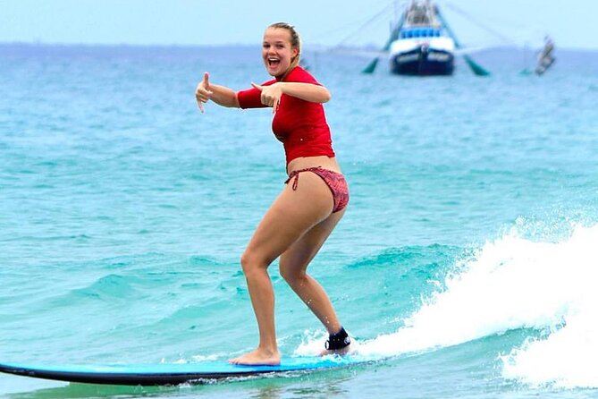 Rainbow Beach: Surf Lesson Safari & Beach 4WD Double Island Point - Key points before you book