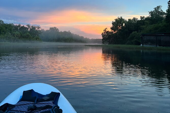 Rainbow Springs Clear Kayak and Paddleboard Guided Tours - Paddling upstream on a clear-water river