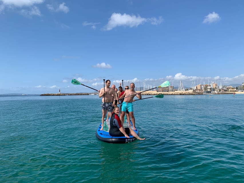 Rent a Giant Stand Up Paddle XXL for groups - What is included, and what you still need to arrange
