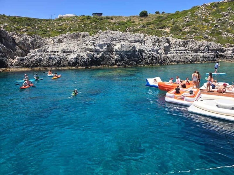 Rhodes: Gulet Trip with Food, Drinks, SUP, Kayak & Swimming - Key points to know before you book
