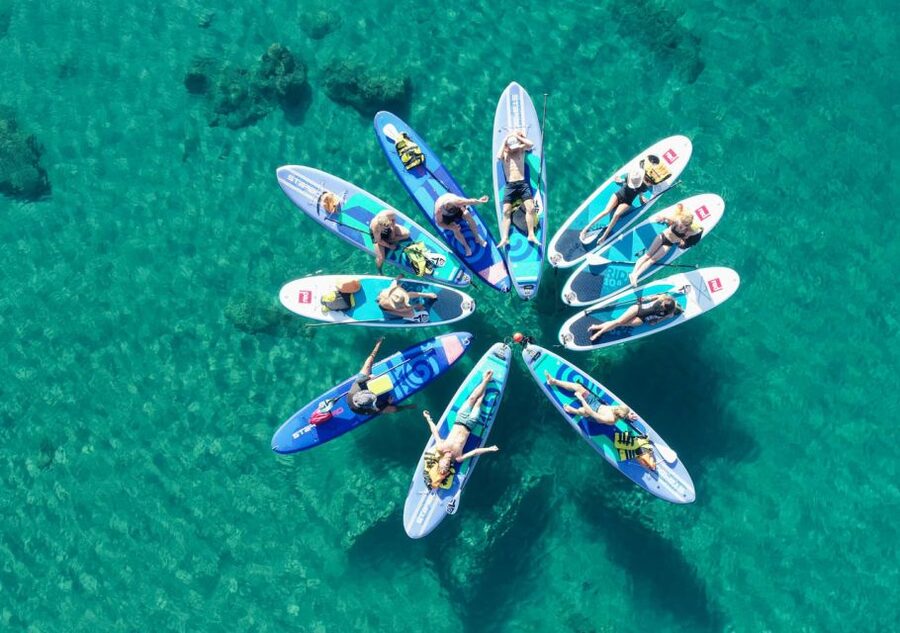 Rhodes: Stand-Up Paddleboard and Snorkeling Tour - A quiet bay, Greek food, and another swim