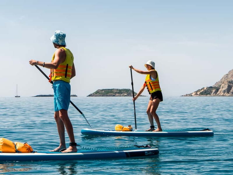 Rhodes: Stegna Beach Stand Up Paddleboarding Lesson - Key points at a glance