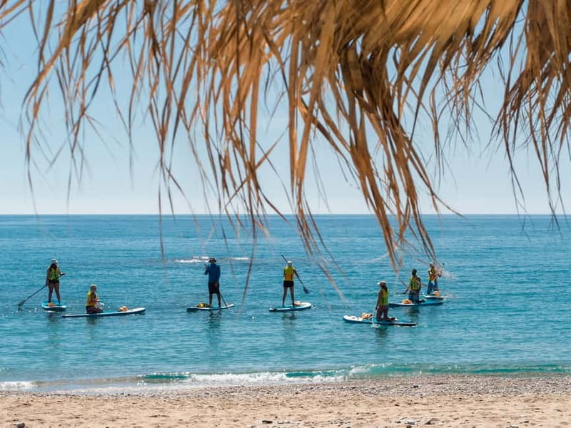 Rhodes: Stegna Beach Stand Up Paddleboarding Lesson - Why Stegna Beach works for a first paddleboard lesson