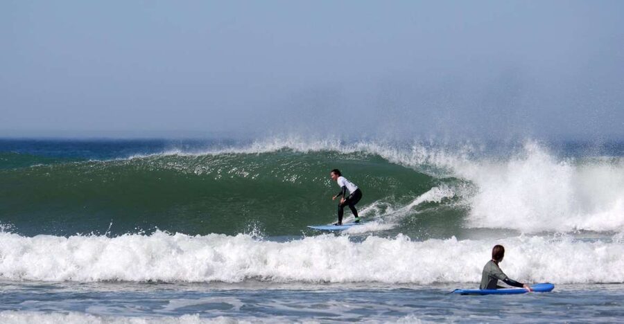 Ribeira d'ilhas , surf lessons at Ericeira WSReserve - What the Ribeira dIlhas Lesson Is Really Like
