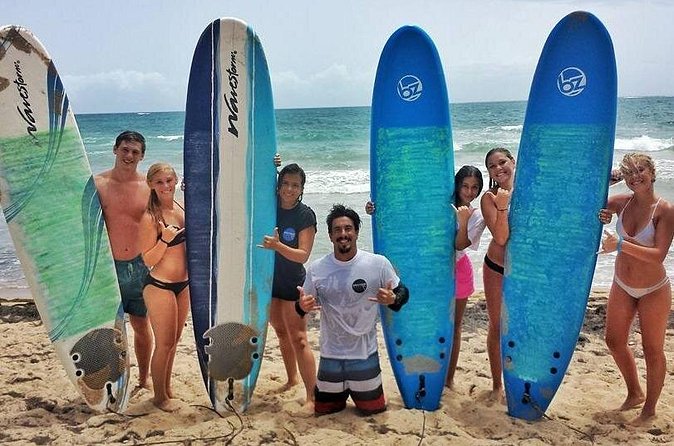 Ride the Waves in Puerto Rico-Surfing Lessons - The board is included, but transport is not