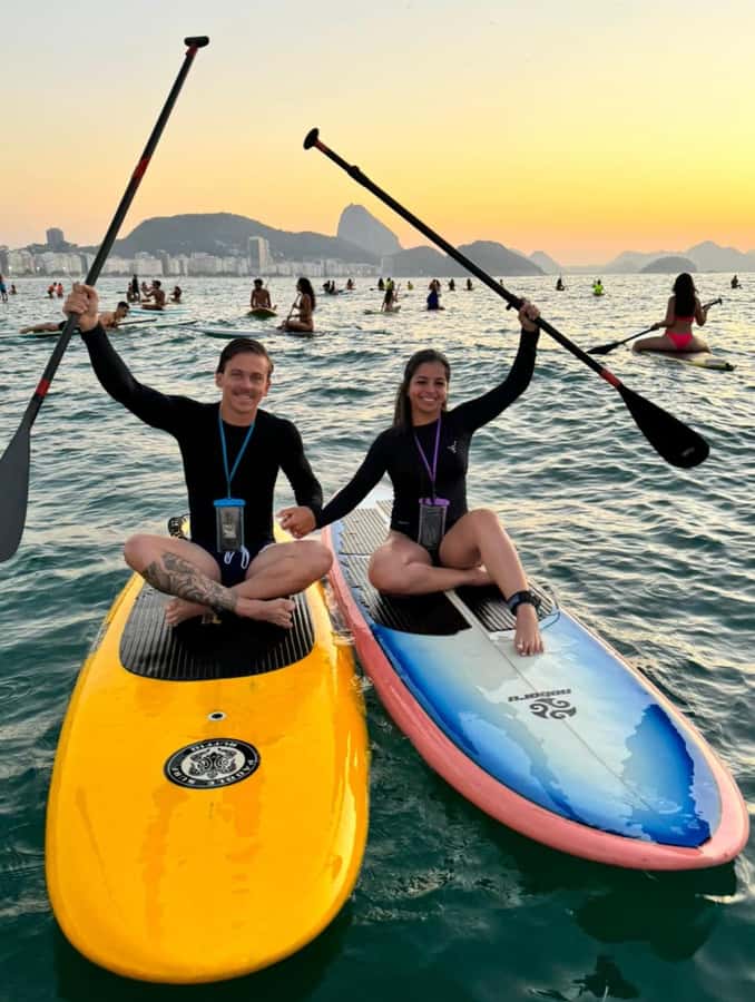 Rio de Janeiro: Copacabana Sunrise Stand Up Paddleboard Tour - Paddling into the first light over Rio