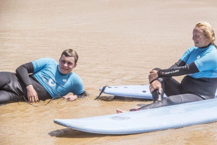 Sagres: Full Day Surfing Lessons - The value of the $85 price