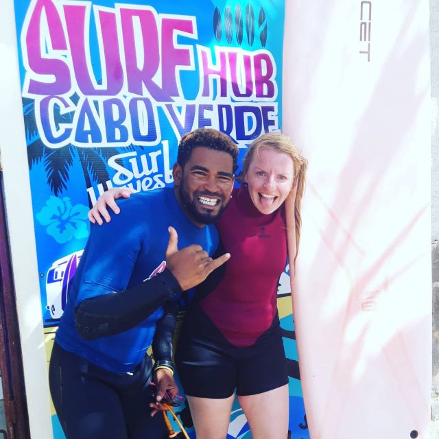 Sal: Surf Lesson - The Beach Introduction: Learning the Pop-Up First