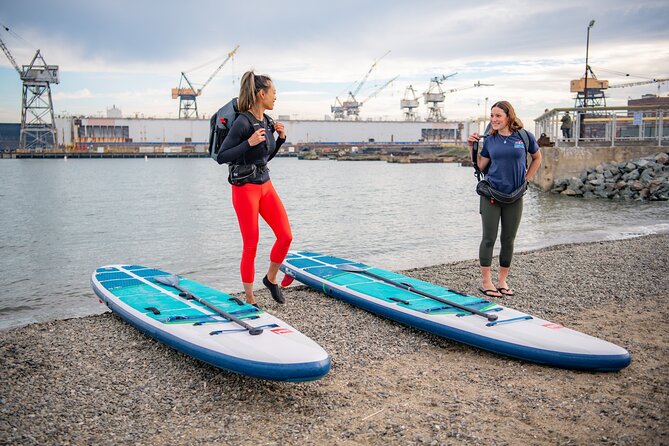 San Francisco Bay Kayak Or Paddle Board Tour - Following the central waterfront toward Pier 50