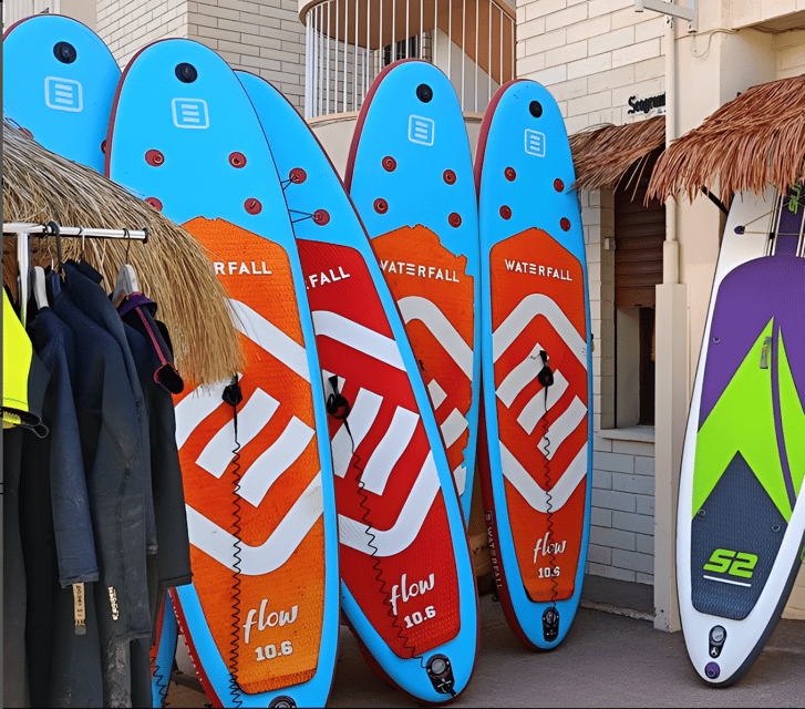 San Juan Beach: Paddle Surf Table rental + Snack and Drink - Starting at Blue Valley Store near San Juan Beach