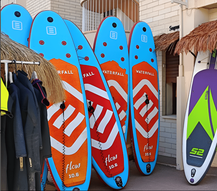 San Juan Beach: Paddle Surf Table rental + Snack and Drink - What the board feels like for a first-timer