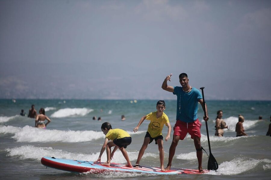 San Juan Beach: Paddle Surf Table rental + Snack and Drink - Views, quiet water, and small moments of freedom