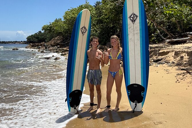 San Juan Surfing Lessons: Ride the Waves in Puerto Rico - Learning to surf beside Isla Verde Beach