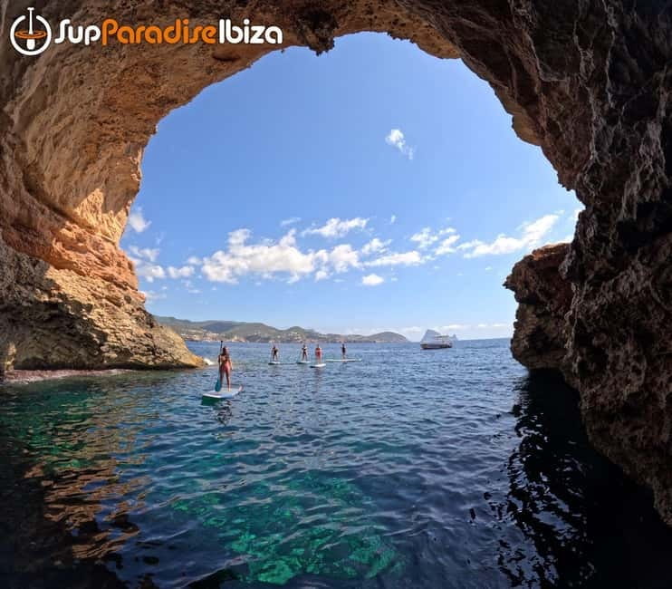 SANT ANTONI: ALL INCLUDED PADDLE SURF&SNORKEL TOUR BOAT - Starting beside San Antonio’s nautical club