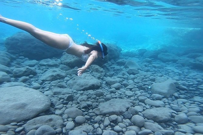 Santorini: Stand-Up Paddle and Snorkel Adventure - GoPro footage and taking your own photos