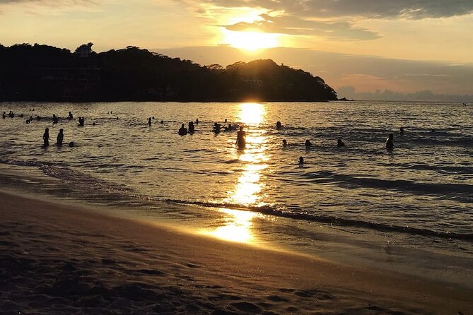 Sayulita Surfer Beach Town and Zarandeado with Seafood Grill - Zarandeado fish and shrimp beside the Pacific