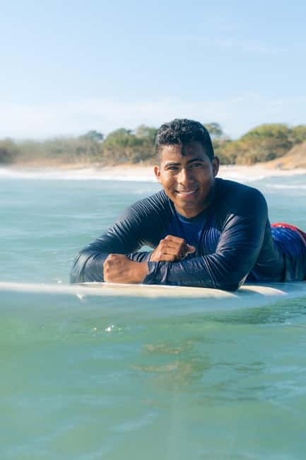 Sayulita: Surfing Lesson - Walking to the Fishing Boats and Beginner Waves