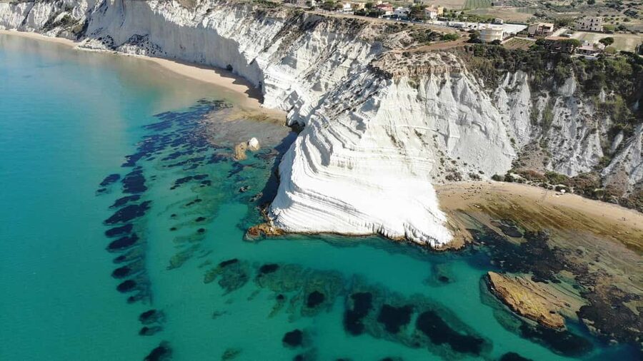 Scala Dei Turchi: Double Kayak or Stand Up Paddle Rental - Paddling beneath Scala dei Turchi