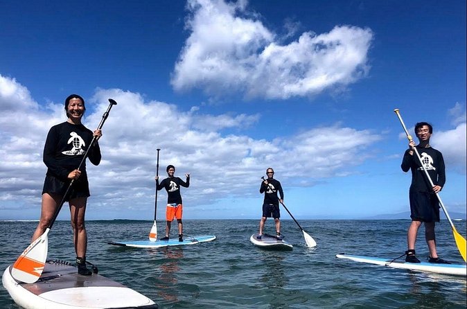 Semi Private Stand Up Paddle Boarding (SUP) Class at Kalama Beach in Kihei - A note about switching to surfing