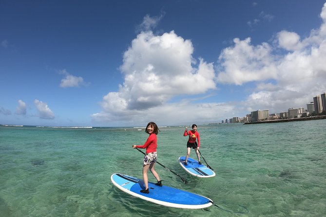Semi-Private Stand Up Paddle Lesson with Waikiki Courtesy Shuttle - Starting with the Surf School Bus in Waikiki