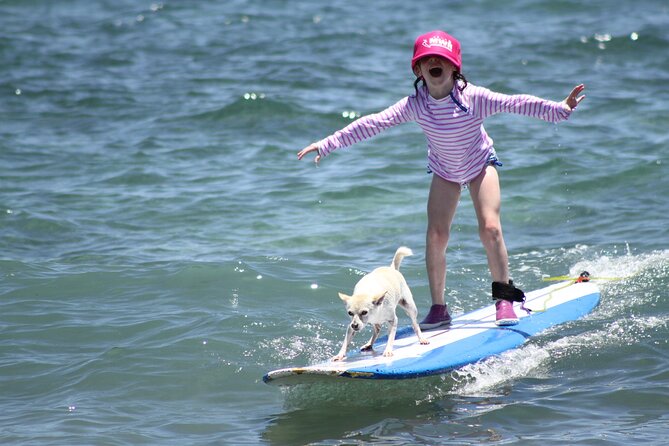 Semi Private Surf Lesson 4 Students 1 Instructor - Starting at Olowalu