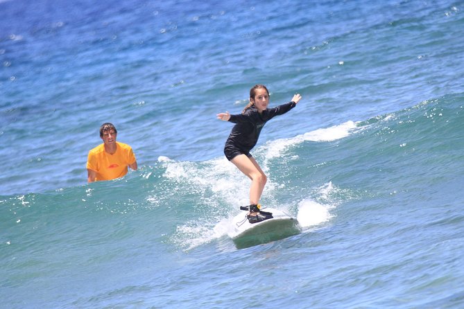 Semi-Private Surf Lesson at Ka'anapali Beach - Into the water at Kaanapali Beach