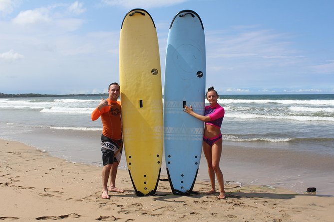 Semi Private Surf Lessons on Stunning Playa Grande - The first 10 minutes: learning on land