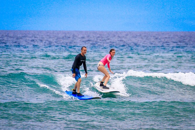 Semi Private Surf Lessons with Experienced Coaches - Starting at Ukumehame Beach Park