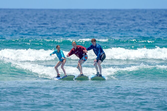 Semi Private Surf Lessons with Experienced Coaches - The views and the practical beach setting
