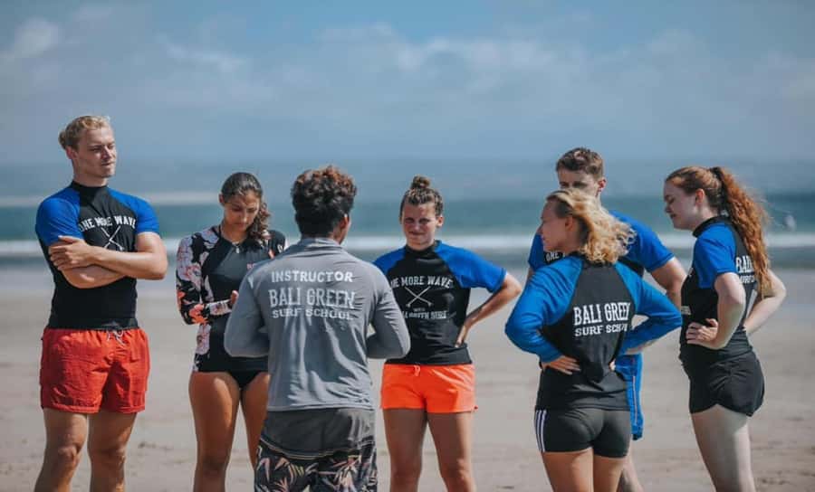 Seminyak: Surf Lesson for all Levels (Small Groups/Private) - What happens at Double Six Beach